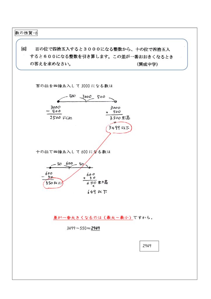 数の性質-6　開成中学のサムネイル